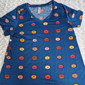 Large Donut LuLaRoe Classic T